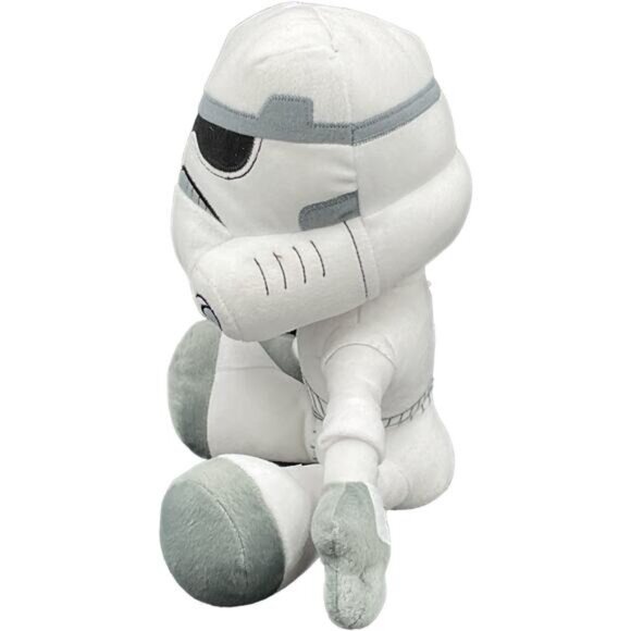 Star Wars Stormtrooper Plush Doll White & Gray Collectible Toy 9" Tall - Picture 4 of 5